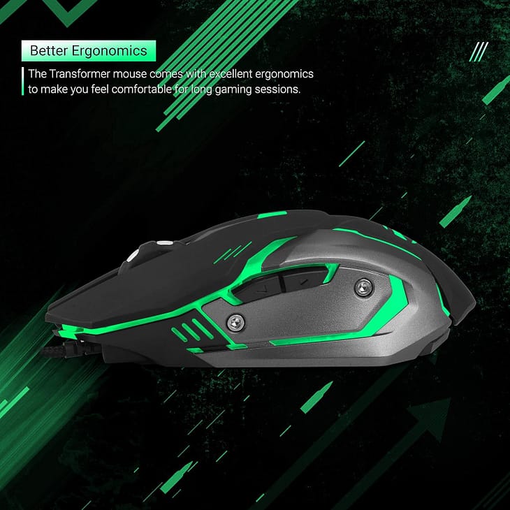 ZEBRONICS Zeb-Transformer-M Wired USB Mouse - Image 3