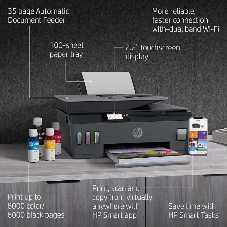 HP Smart Tank 530 All-in-One Printer - Image 3