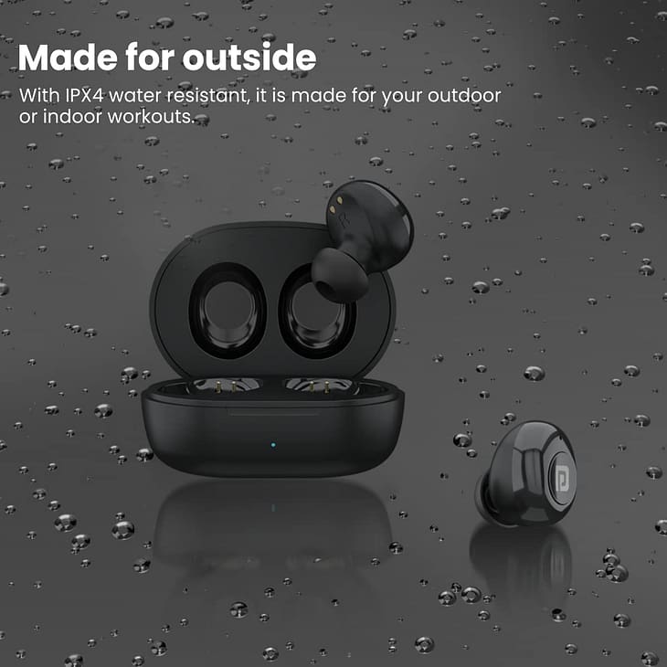 Portronics Harmonics Twins S3 Wireless Earbuds with Mic - Image 2
