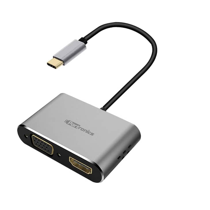 Portronics Mport 4C1 POR-173 4 in 1 Type C Hub