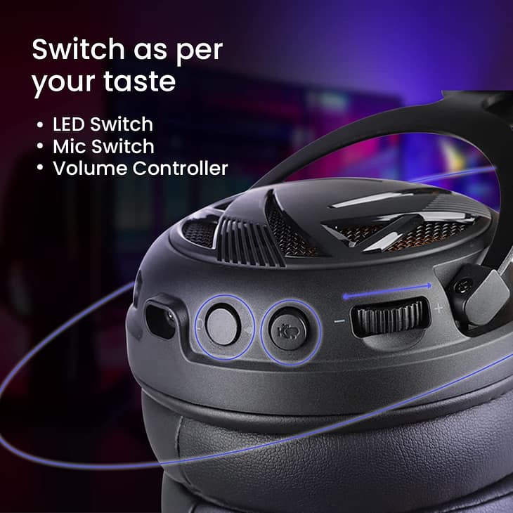 Cosmic Byte Equinox Neutrino Wired Headphone with Mic - Image 3