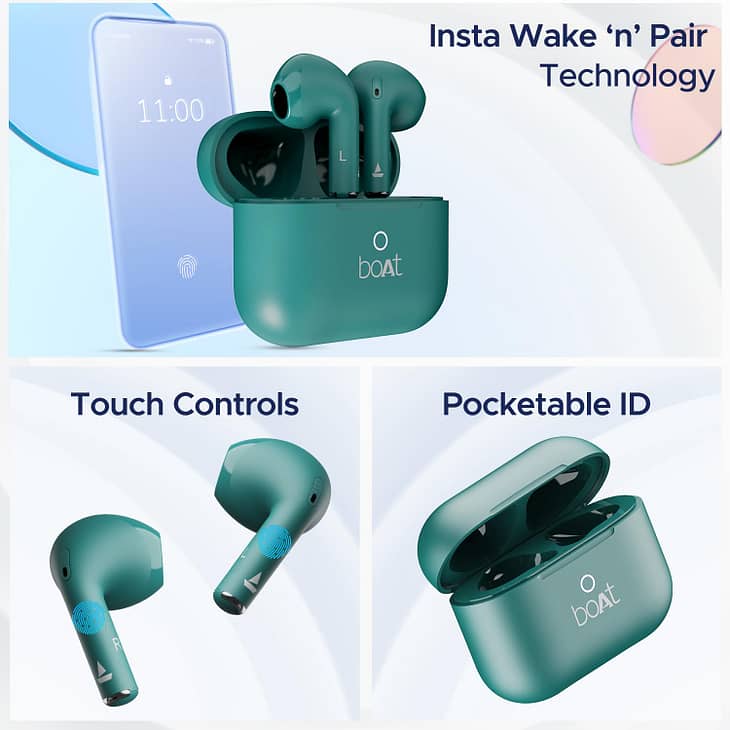 boAt Airdopes Ace TWS Wireless Earbuds with Mic - Image 2