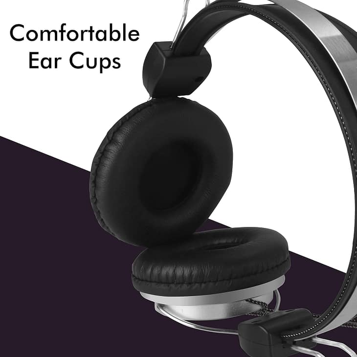 Zebronics ZEB-1001HMV Wired Headphone with Mic - Image 3