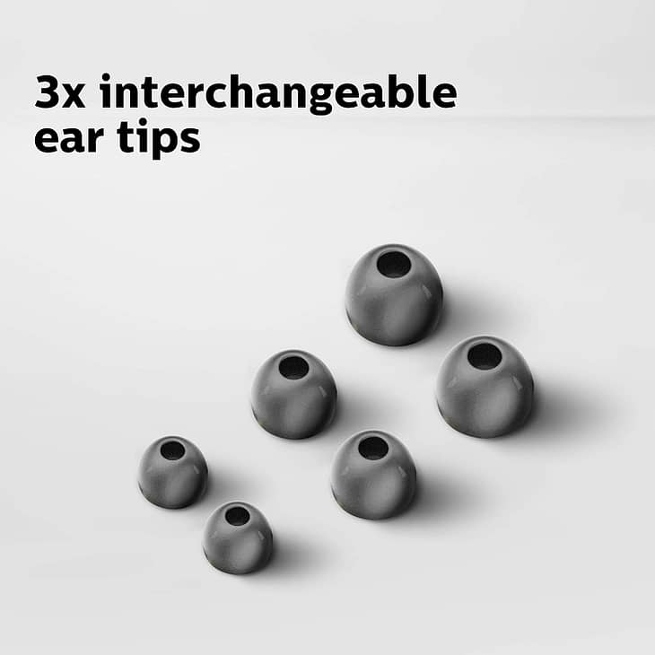 Philips Audio SHE1505BK/94 Wired Earphone with Mic - Image 3