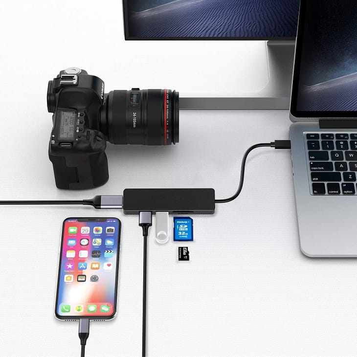 Lapcare Lap-C 5-in-1 Type C USB Hub - Image 3