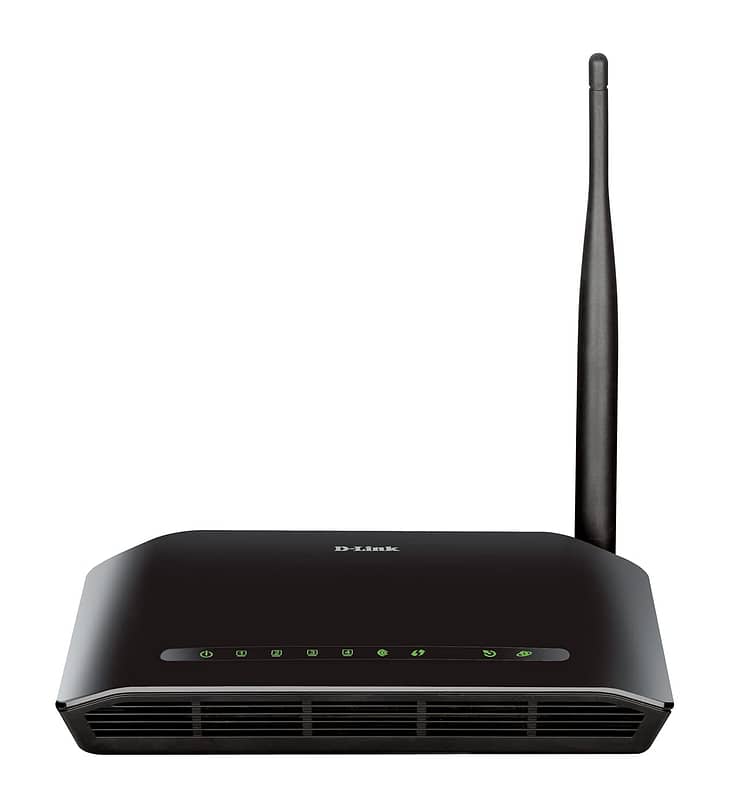 D-Link DSL-2730U Wireless-N 150 ADSL2 Router